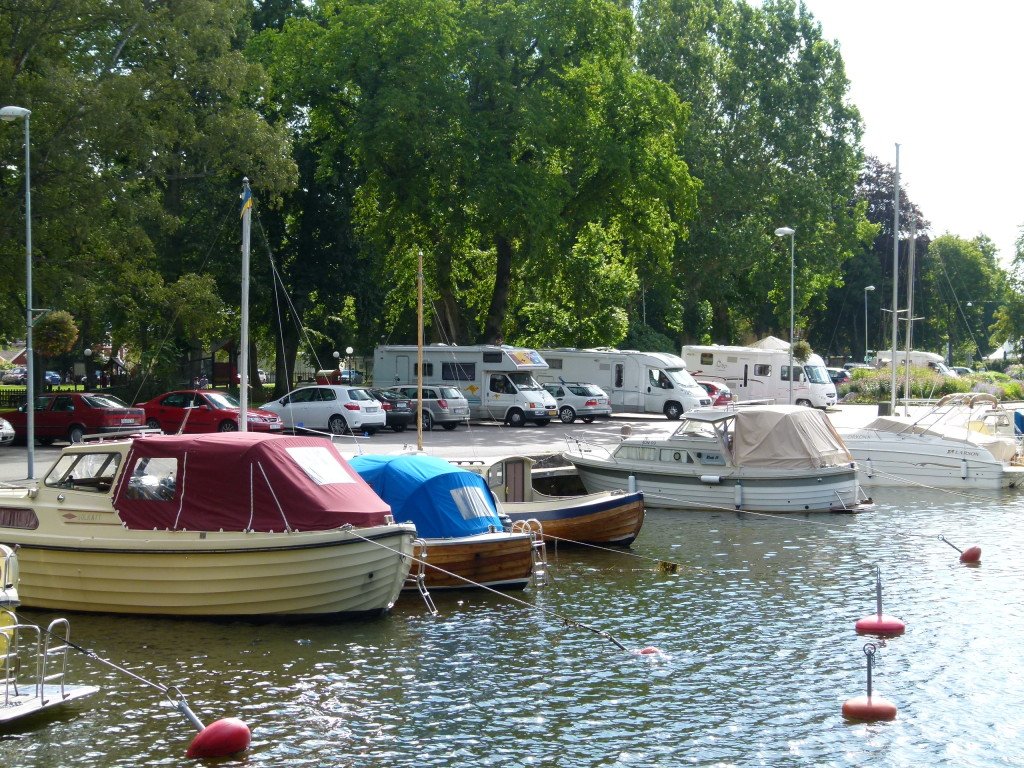 Vadstena, Sweden After we parked up others joined us.