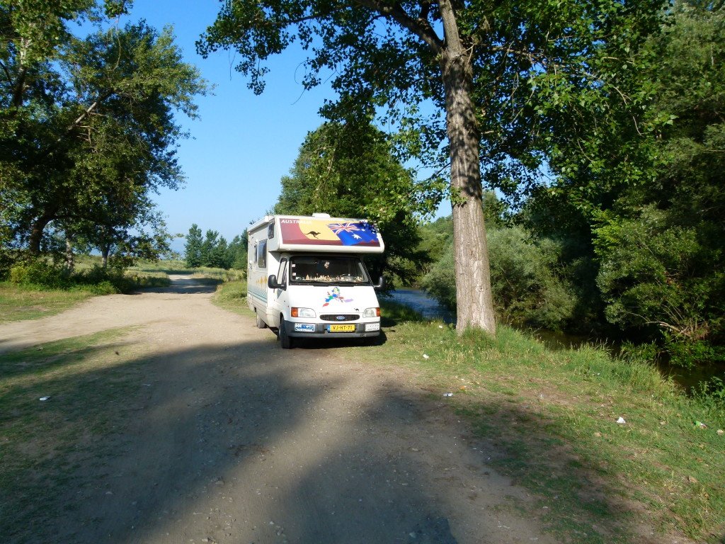 Next to a river outside of the town of Plodvid, Bulgaria