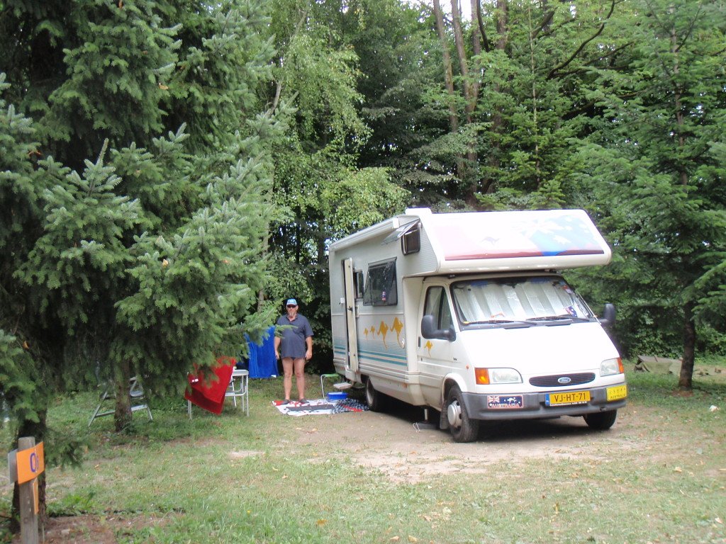 Ljubljana , Slovenia. We stayed here for awhile as we sorted out out vehicle problem. Nex to the campsite was a huge pool complex which was free to campsite patrons.