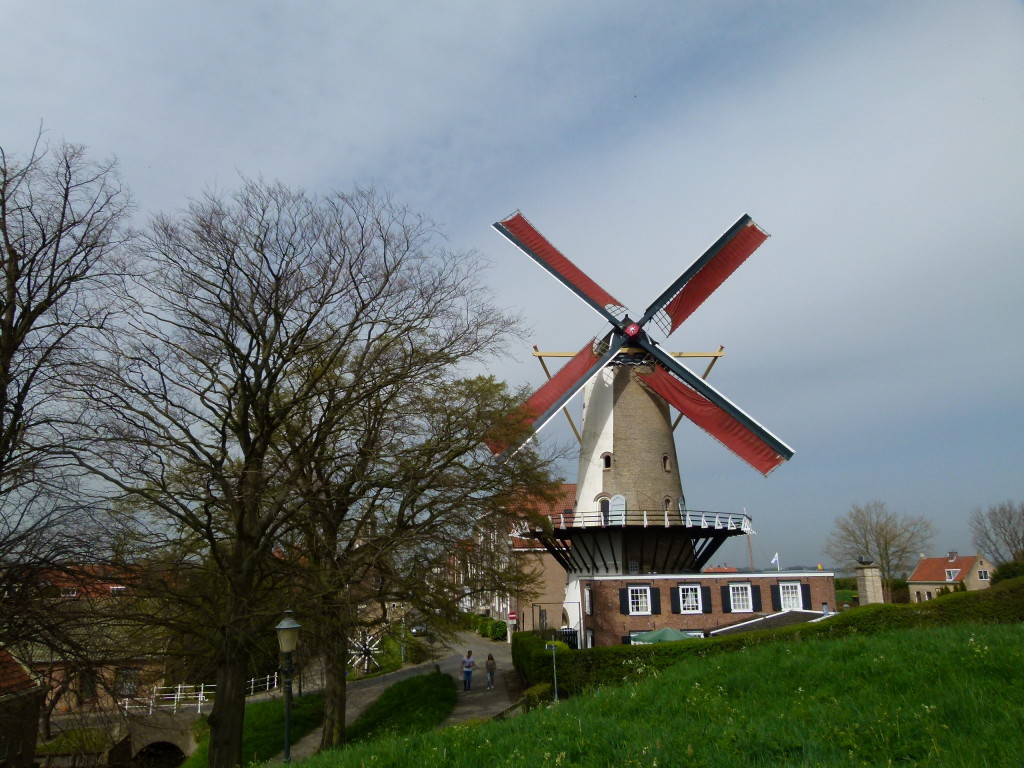 D'Orange Windmill in Willemstad.