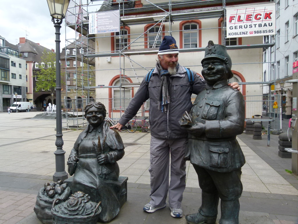 Ewout and his friends, Koblenz, Germany