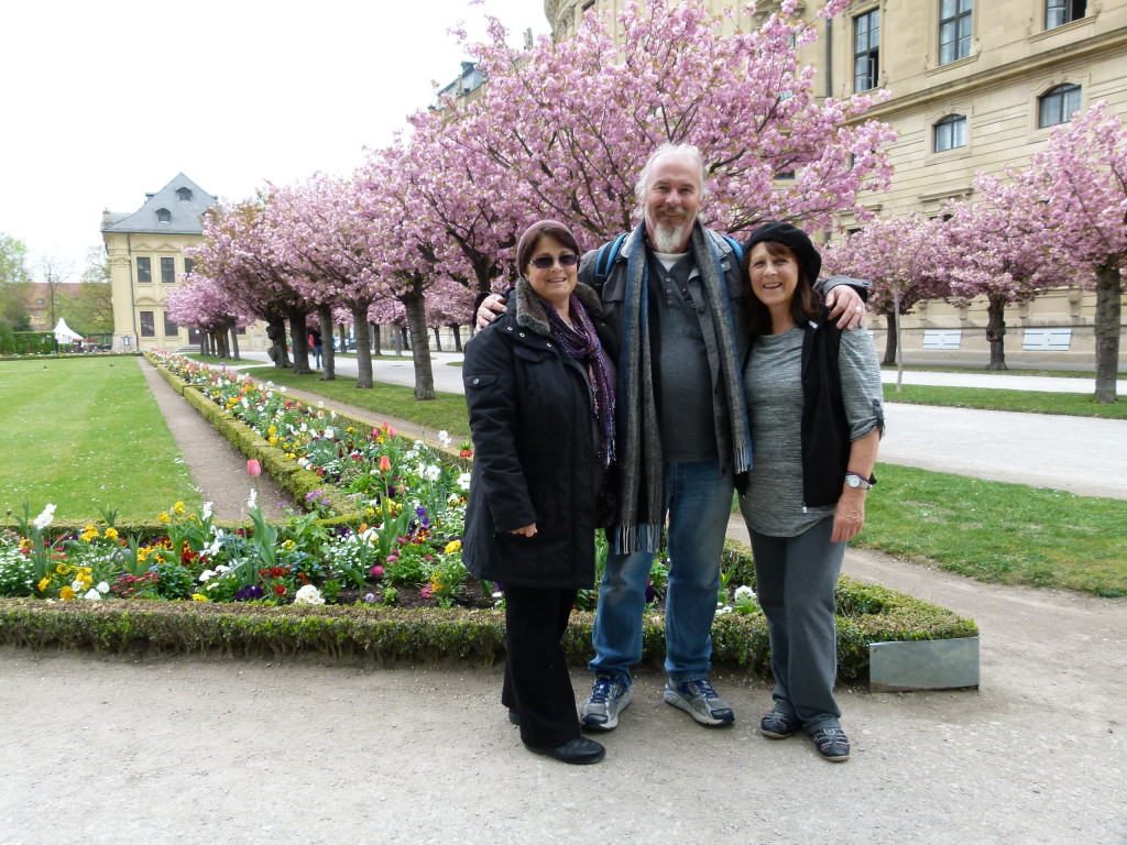 Happy travellers, Warzburg