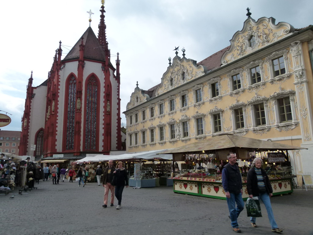 Warzburg, market day