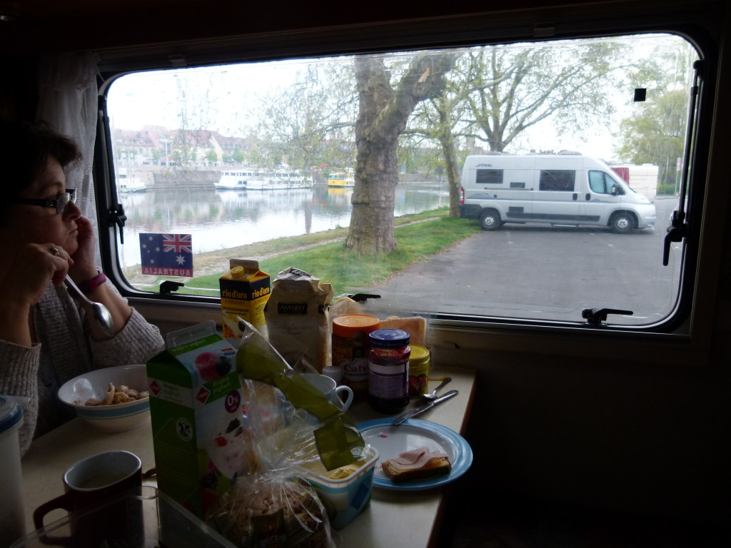 breakfast with a view, Warzburg