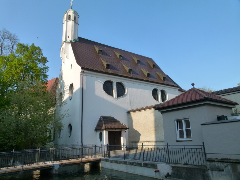 Another church in Augsberg - interesting windows