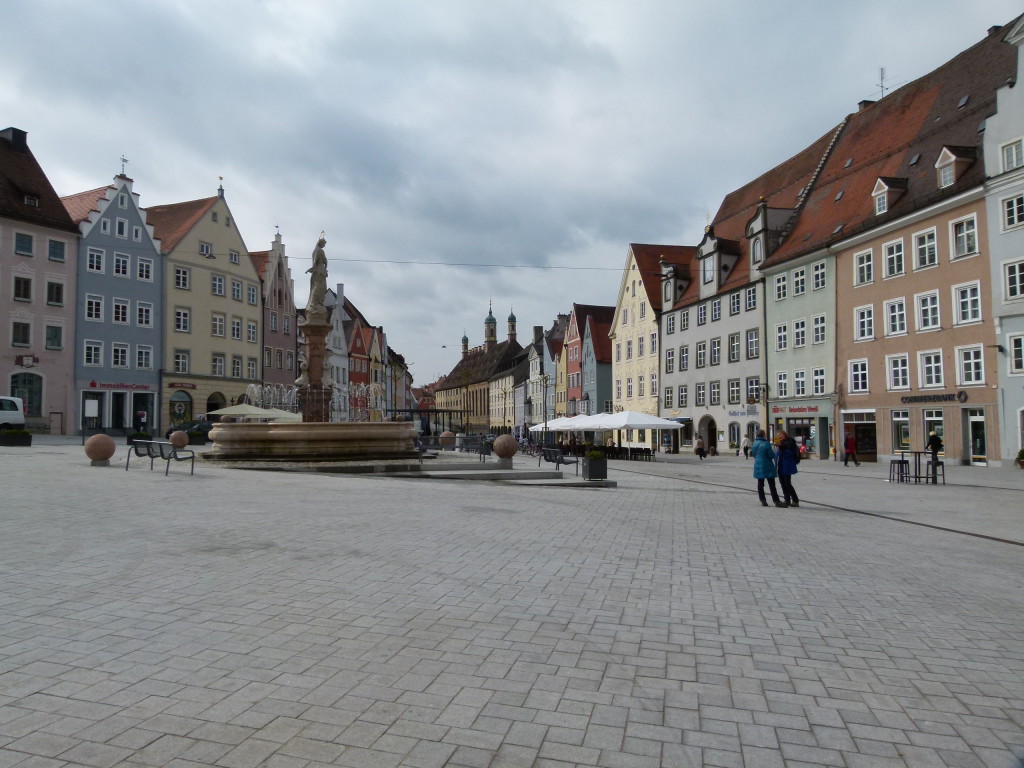 The Town Square in Landsberg