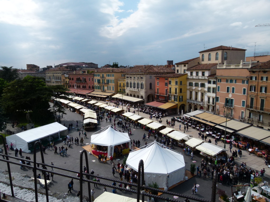 View of Verona taken from the Arena