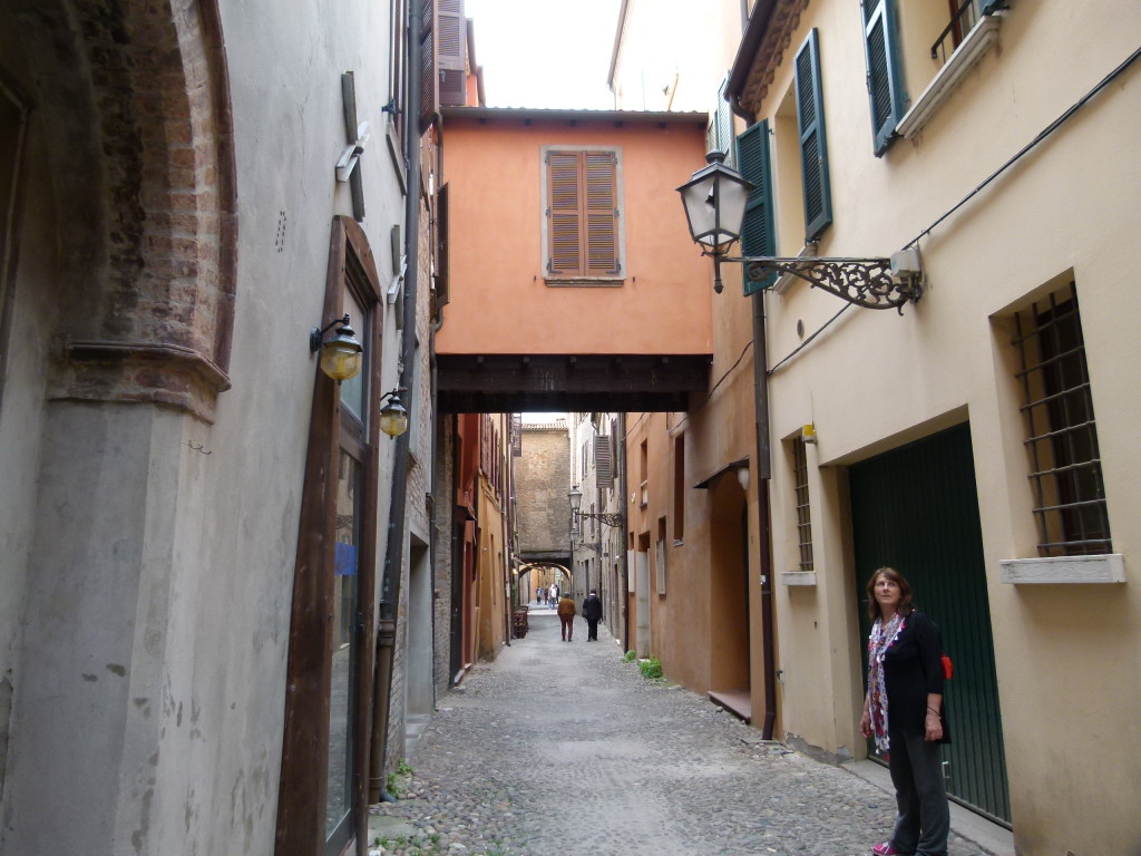 Backstreets of Ferrara.