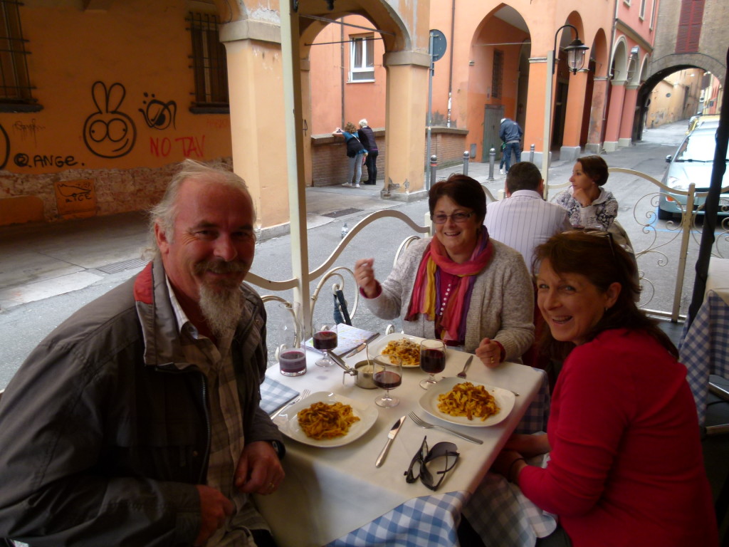 We had to have the spaghetti bolognaise  while in Bologna.