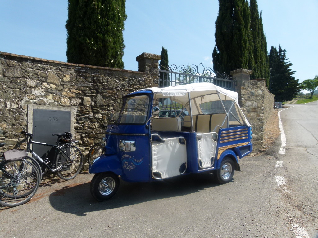 This was our follow up vehicle. It has a diesel motor and flew along.