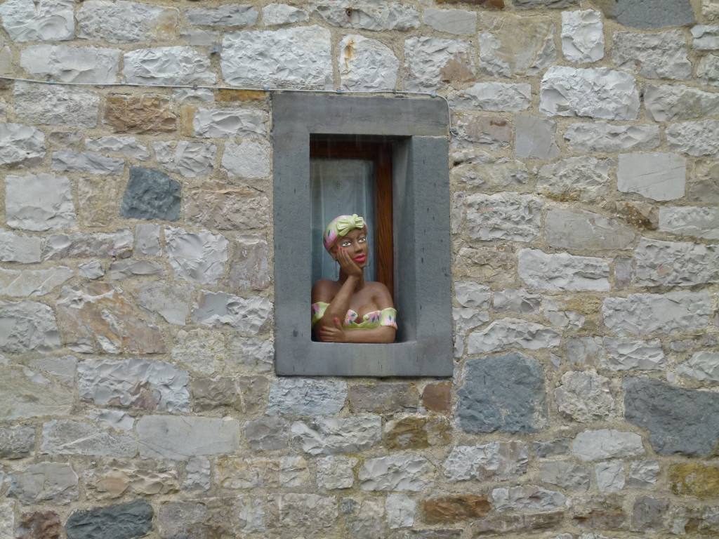 Window in Castellini in Chianti.