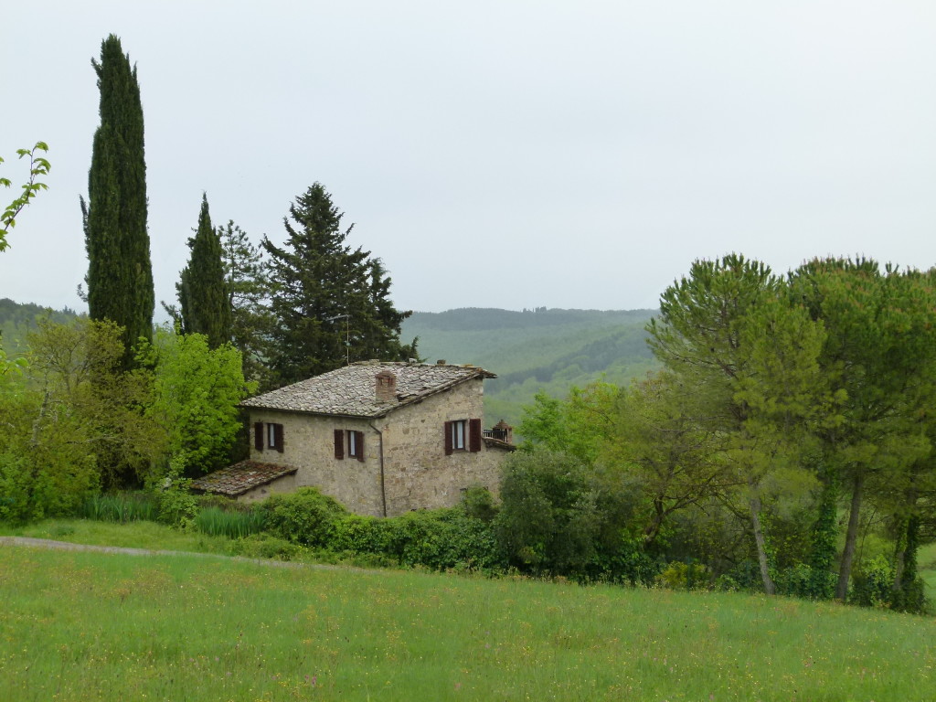 A small house on the way back the the motorhome.