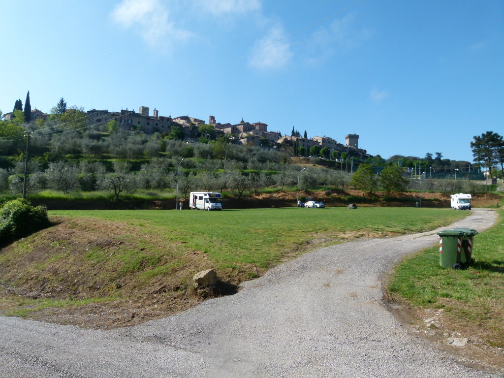 Campsite at Lucignano