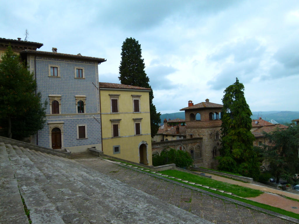 View from the church in Todi.