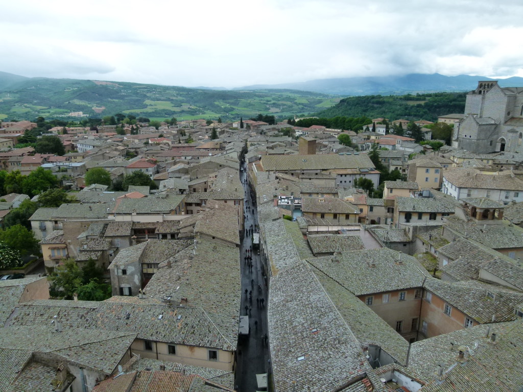 The long climb up the stairs was worth it as we hasd some great views.