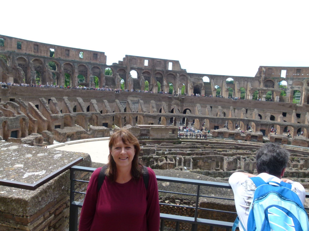 Lori in the Coloseum