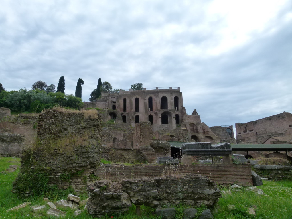 The Forum, ruins.