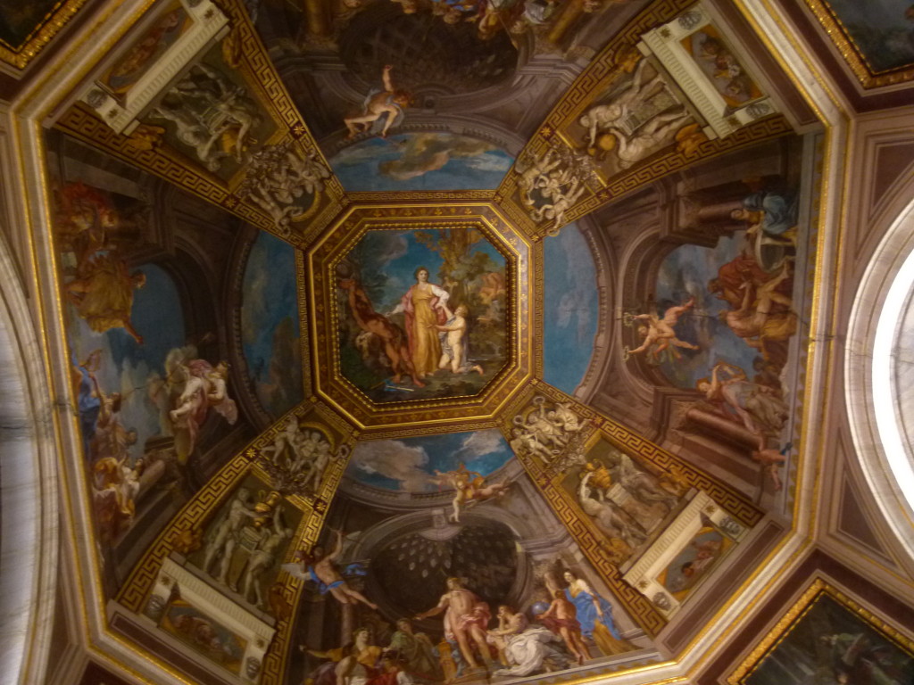 fantastical ceiling paintings everywhere.