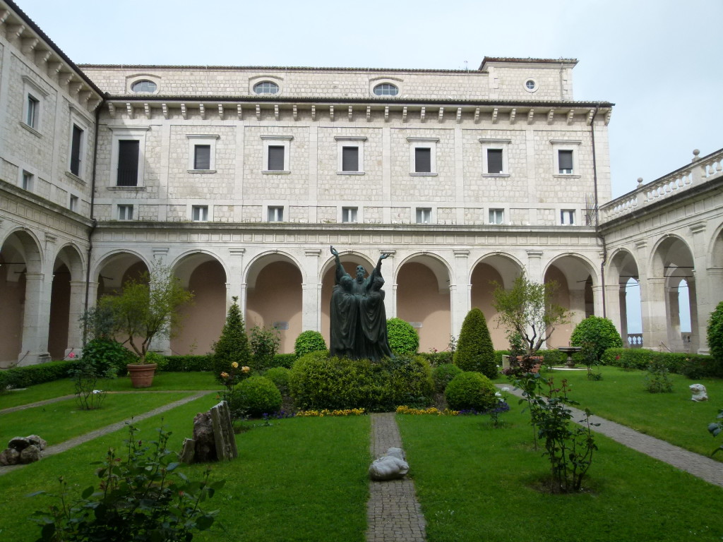 Another courtyard inside.