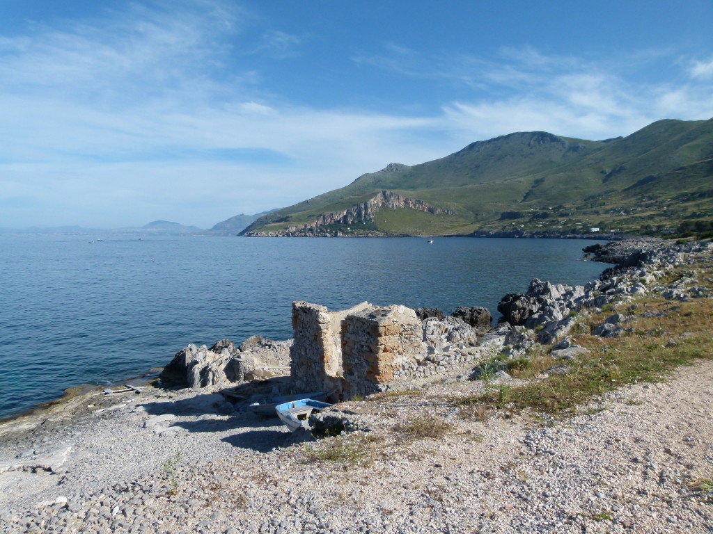 The bay where the tuna factory used to operate from.