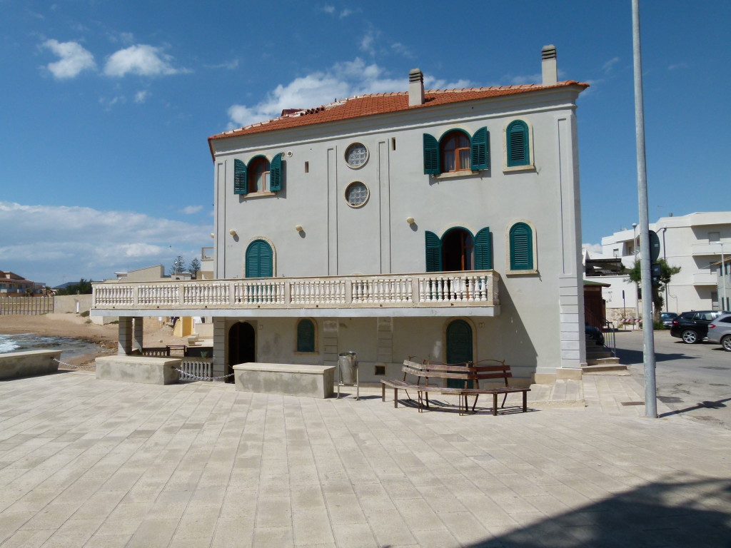 The house where they film some of the series " Montalbano"