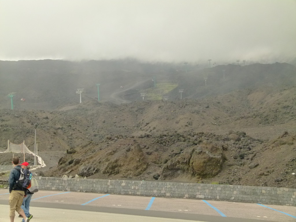 The clouds were coming over and going up the chairlift was not an option as the visibility was reduced.