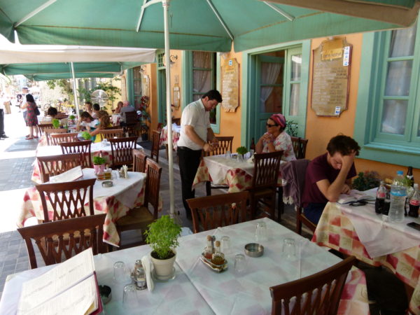 Our restaurant for our 10 euro lunch for 2.