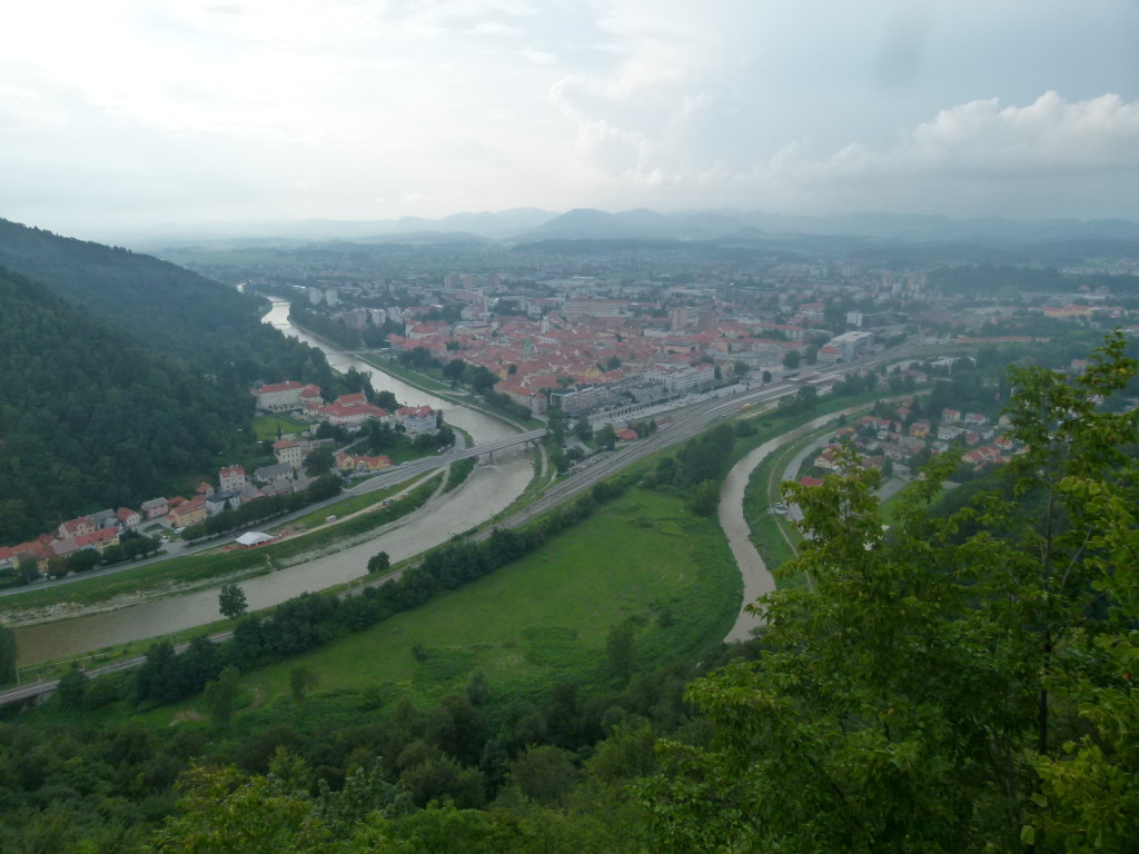 View of Celje from the castle