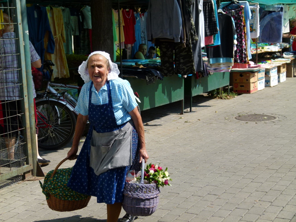 Market day and a colorful local