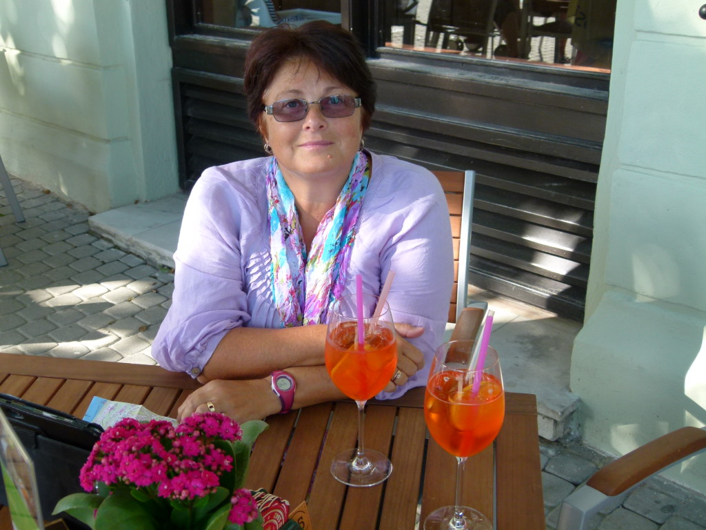 You have to love Eastern Europe. In Rome the spritz's were 8 euros, Here we had 2 for 4 euros.  