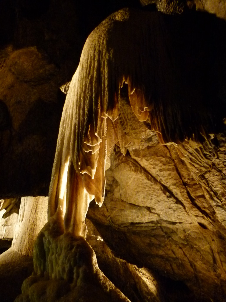 the formation known as the Angel, Punka Caves