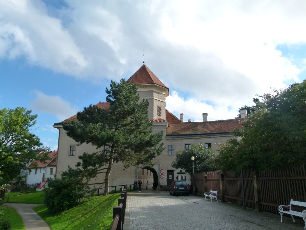 Telc, town gate