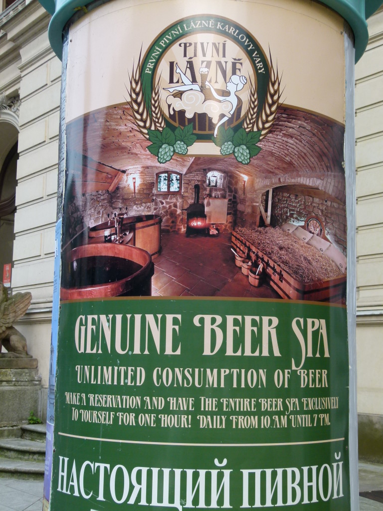 Beer spa, where you can soak in the stuff and drink as much as you like. of course not drinking the stuff you are bathing in.