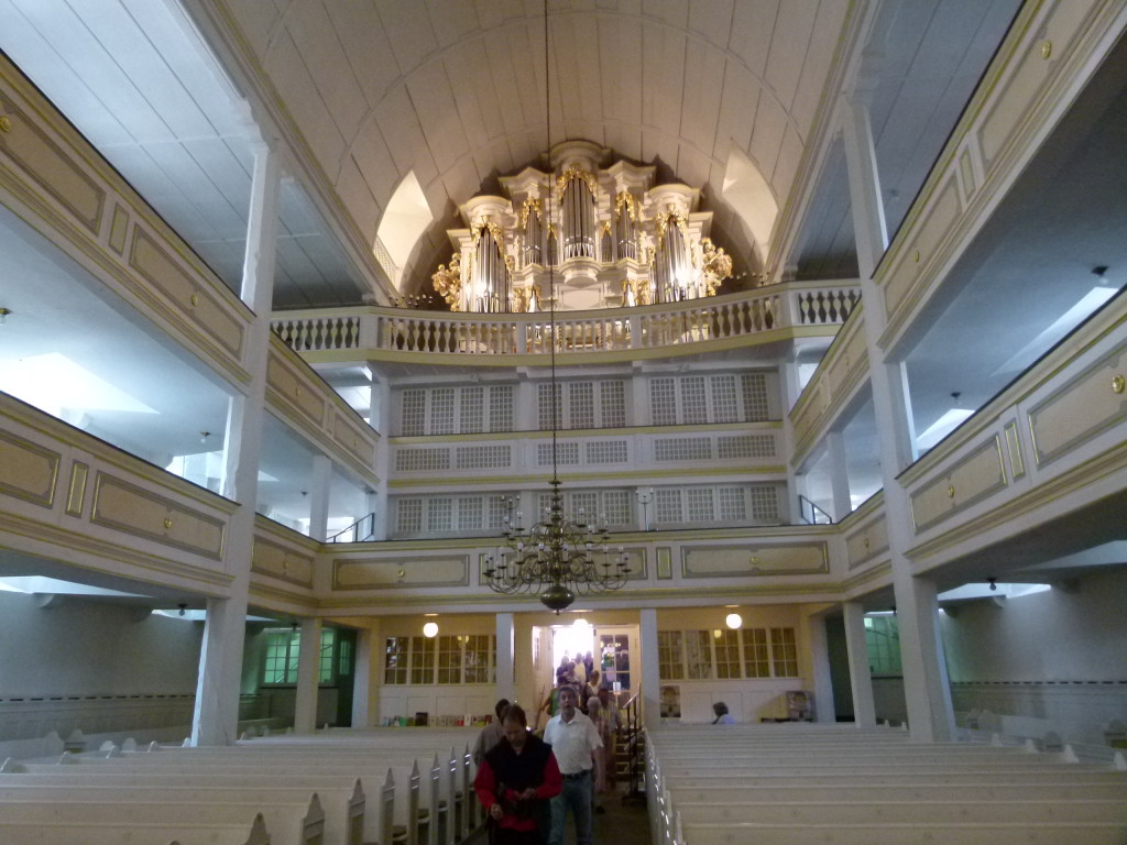 The organ Bach had played in the church