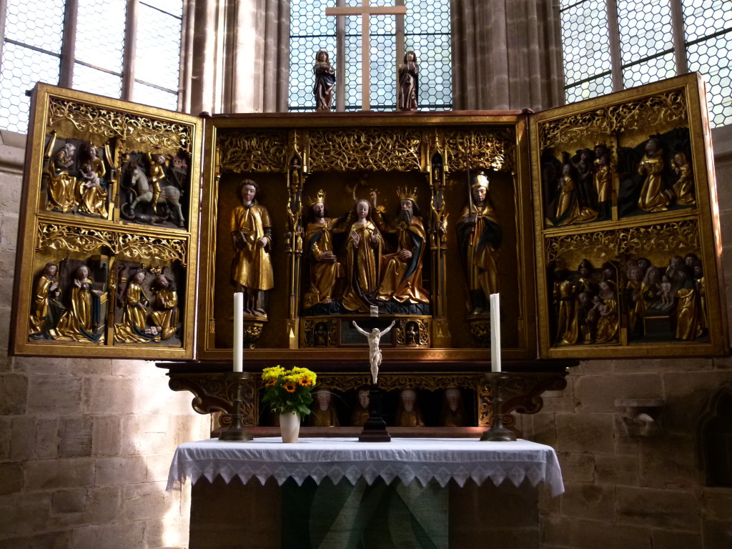 altar piece, Leibfrau Church