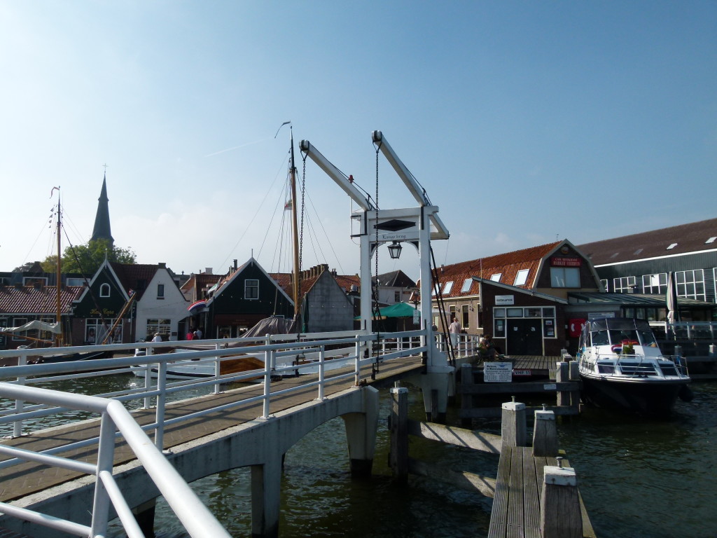 The old bridge near the harbour.