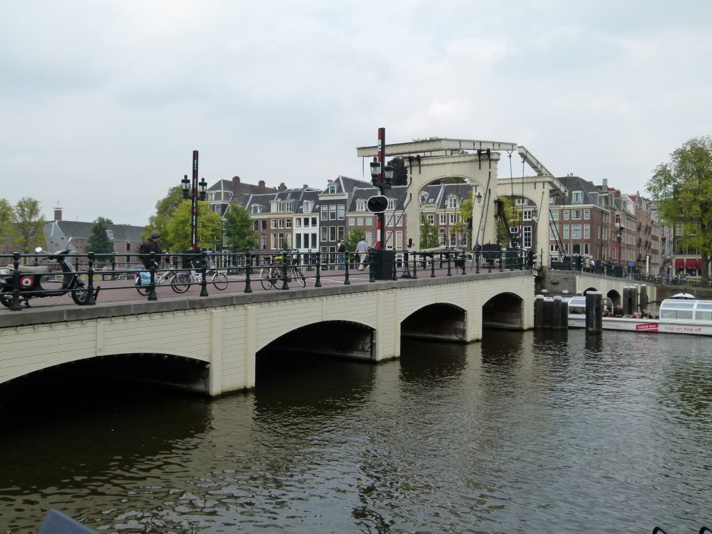 Magere bridge or skinny bridge. 