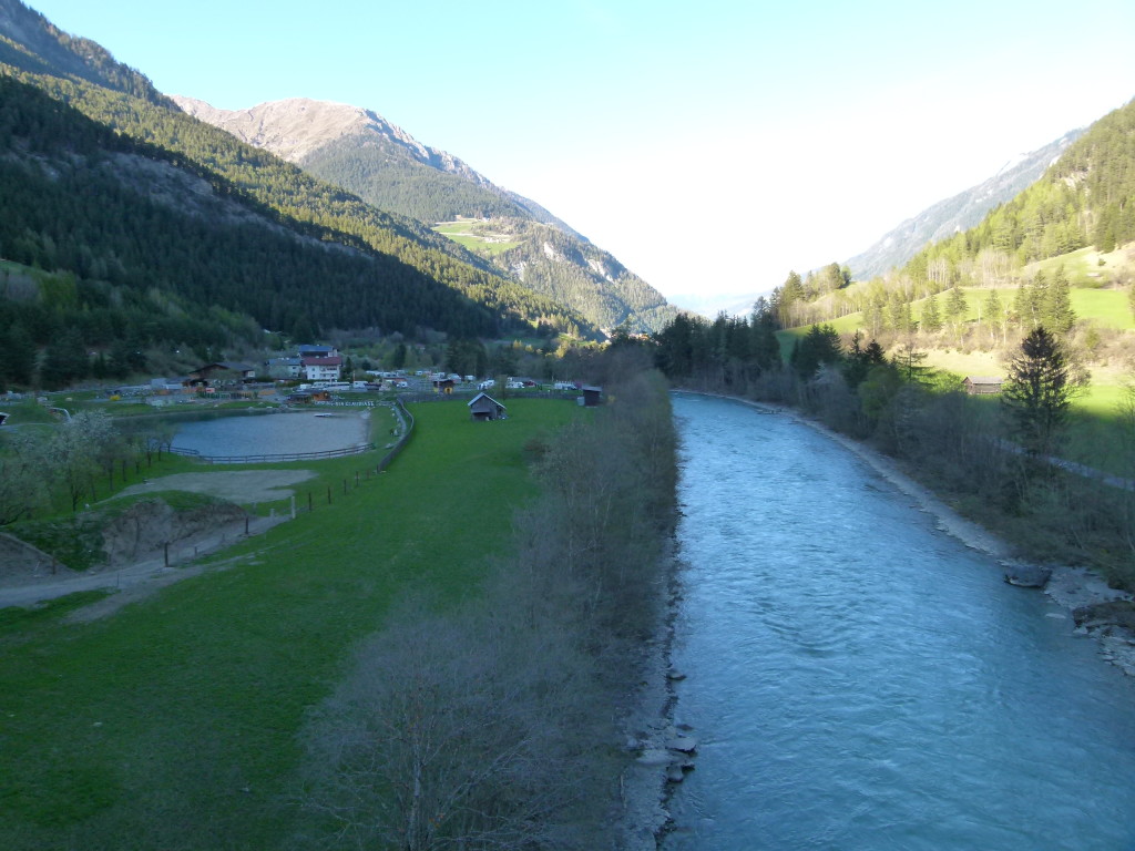 We only passed through Austria. This was the setting where we stayed for the night.