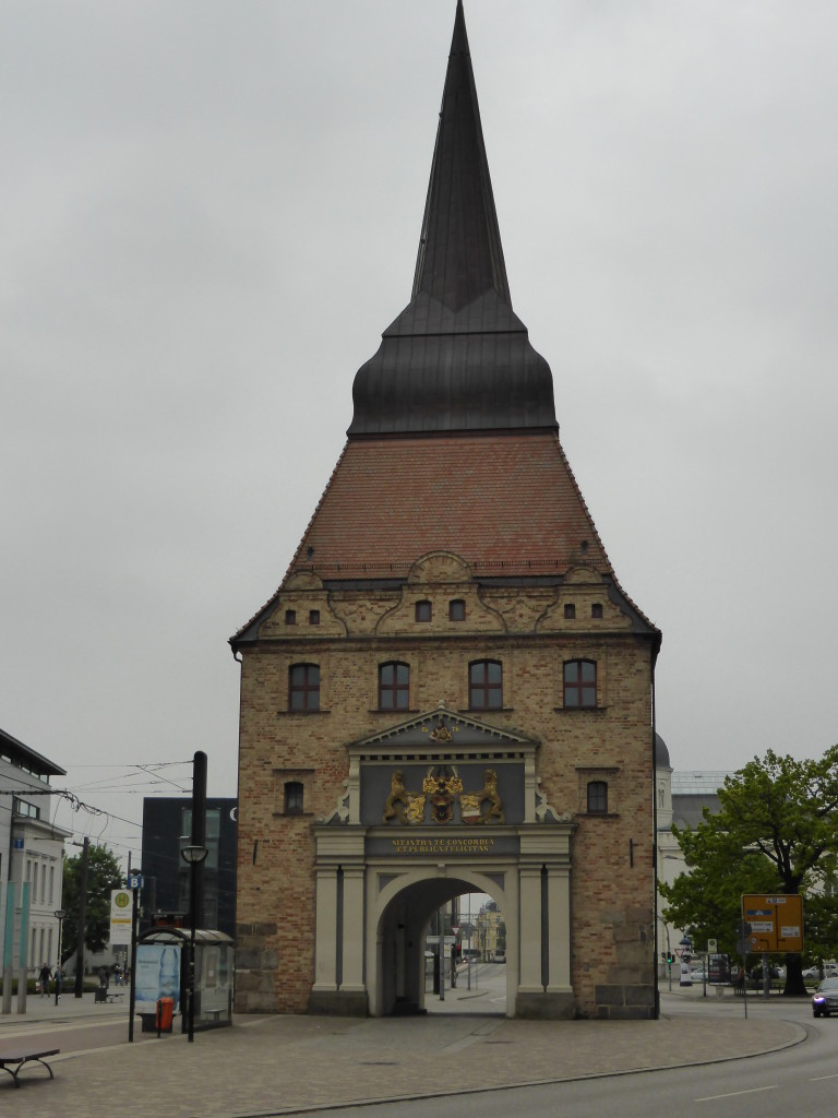 The walking tour took us to the old entrance to the town.