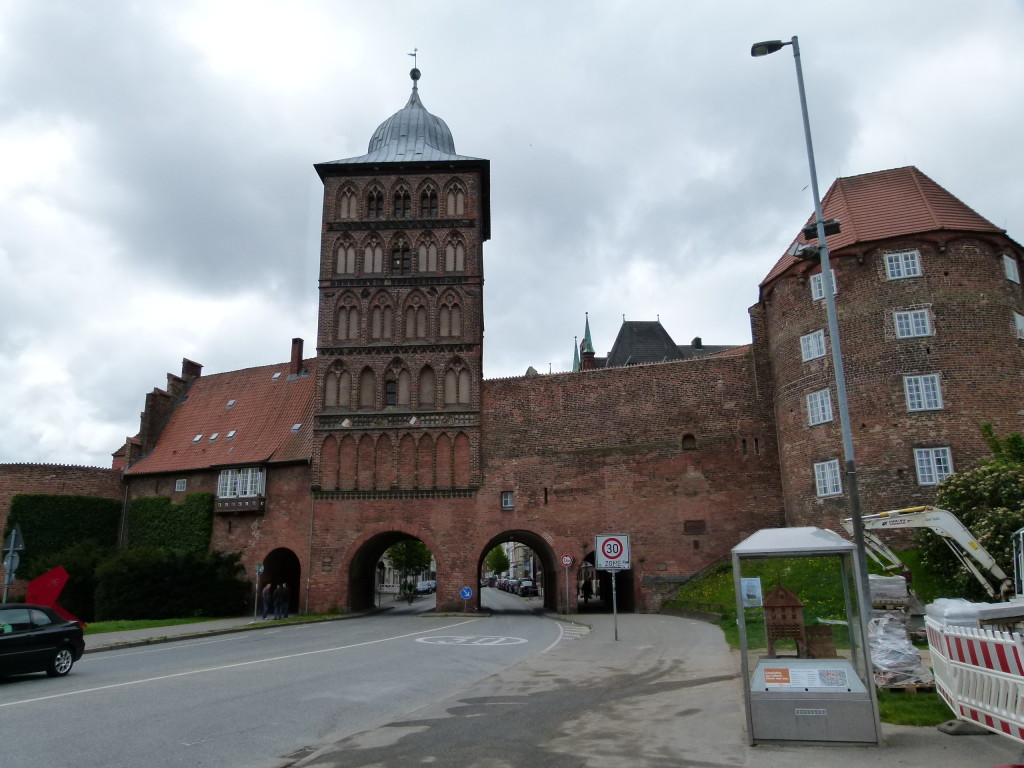 Our first view of the old town. The town turned out to be very interesting.