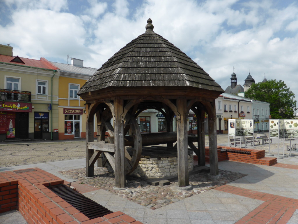 The well in the centre of Chelm.