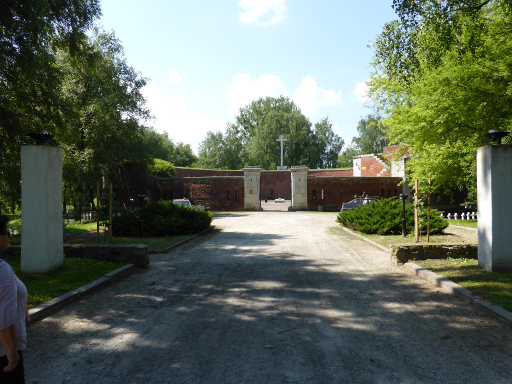 Entrance to the Rotunda at Zamosc.