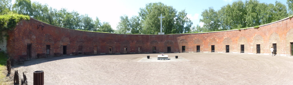 In this place 8000 people were killed during the war. Each room had tributes to those killed.