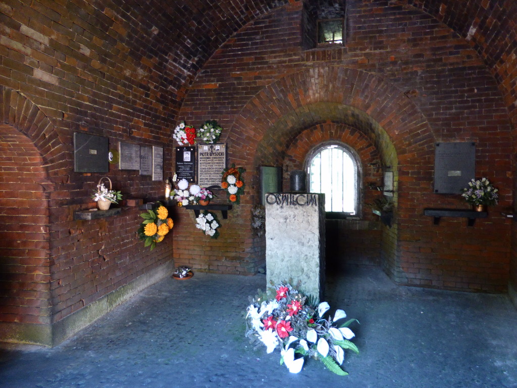 One of the cells in the rotunda.