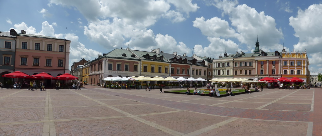 Another view of the town square. 