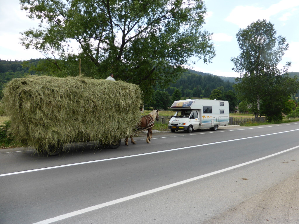 You can see the height and size of the load they had on. 