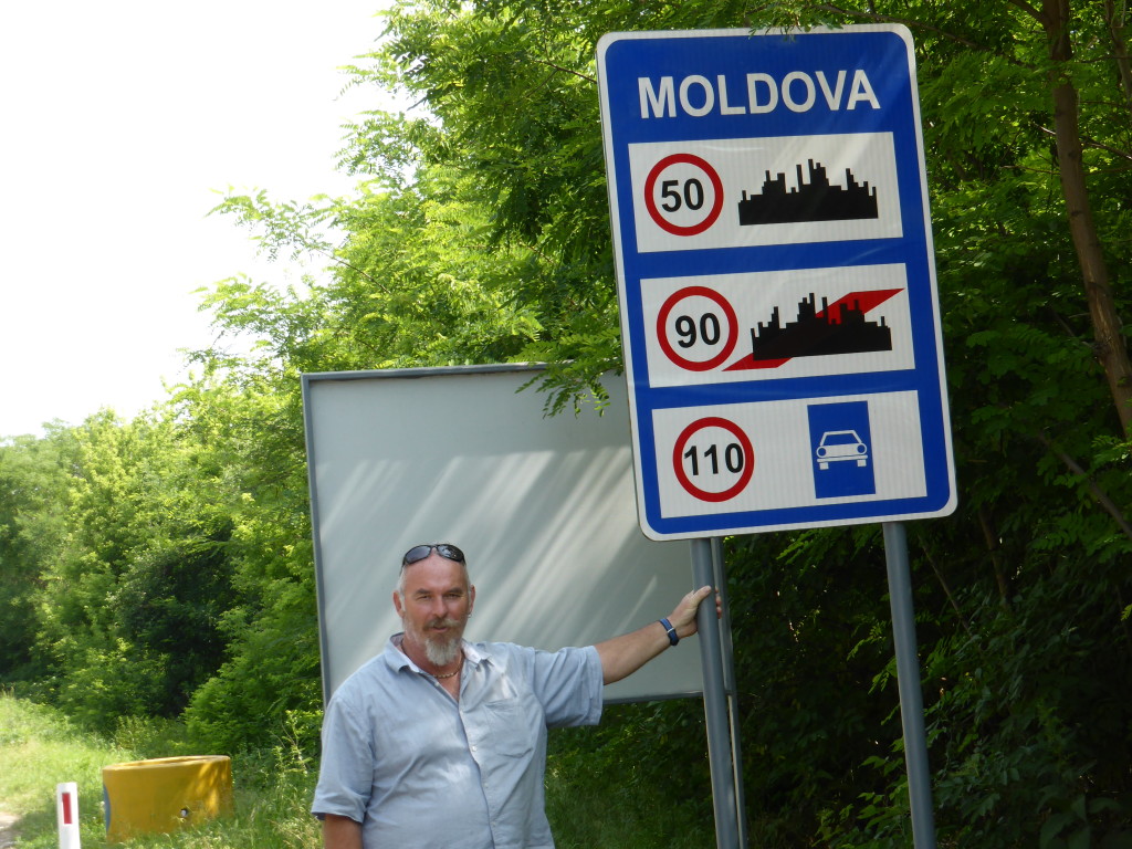 Well we made into Moldova. At the border crossing we almost didn't get in.