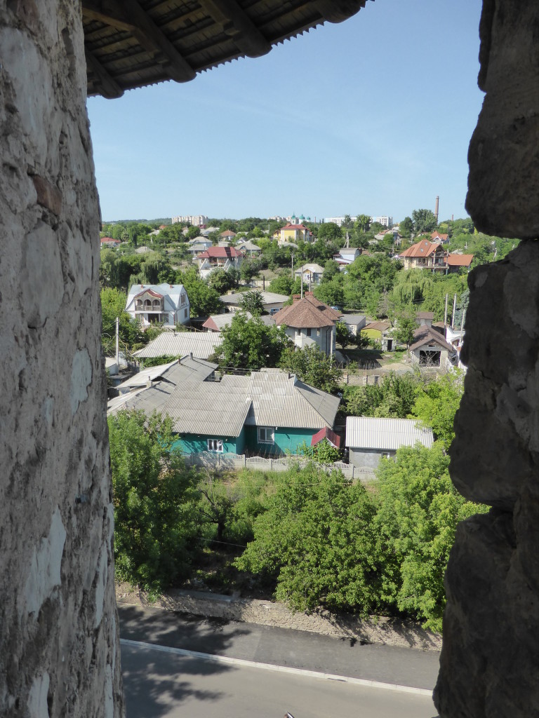 View of the town from the fortress.