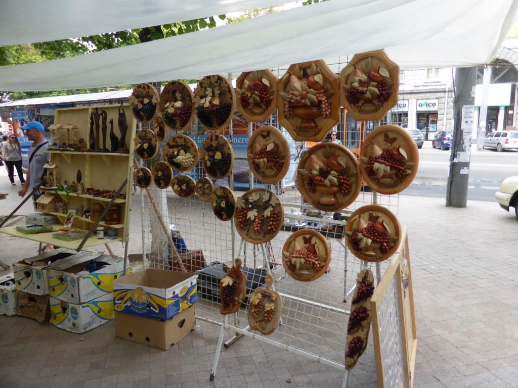 Jenny liked these wall hangings at the caft market.