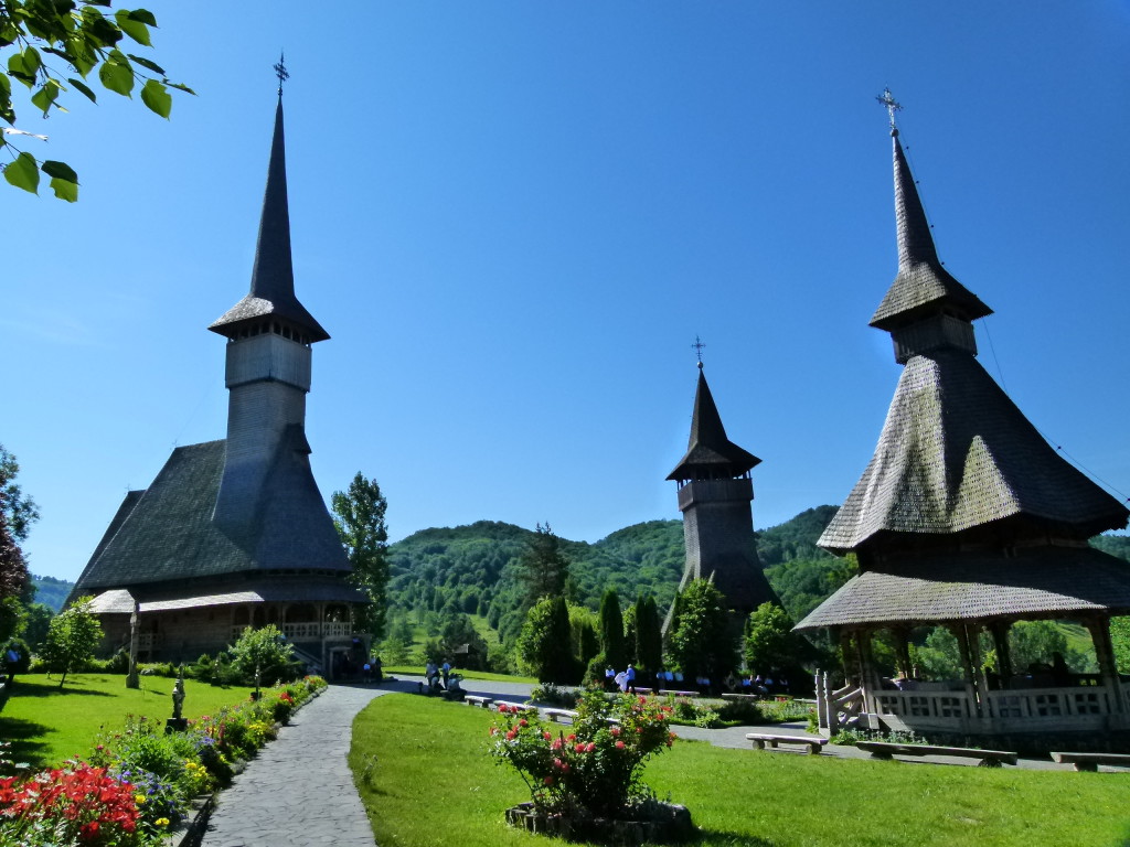 The grounds of the Monastery. 